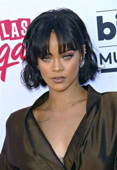 bob rihanna cabello corto|15 Best Rihanna Bob Hair 